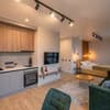 Квартира Slavutich Ecoloft studios. Апартаменты двухместный green 8